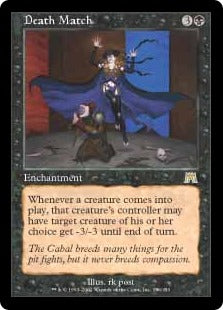 [136]【EN】【FOIL】デス・マッチ/Death Match【ONS】[R][黒]