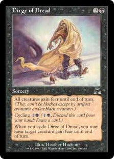 [138]【JP】戦慄の葬送歌/Dirge of Dread【ONS】[C][黒]