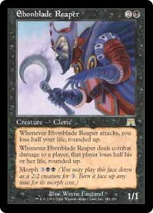[141]【EN】【FOIL】漆黒の刃の死神/Ebonblade Reaper【ONS】[R][黒]