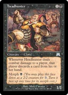 [156]【JP】【FOIL】首を狩る者/Headhunter【ONS】[U][黒]