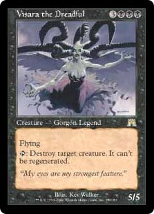 [179]【JP】【FOIL】戦慄をなす者ヴィザラ/Visara the Dreadful【ONS】[R][黒]