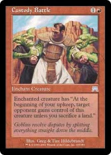 [197]【JP】【FOIL】権利争い/Custody Battle【ONS】[U][赤]