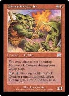 [203]【EN】火炎杖の急使/Flamestick Courier【ONS】[U][赤]