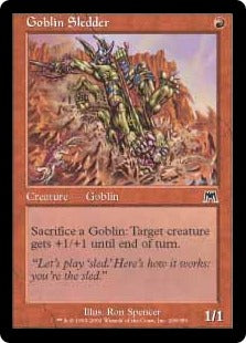 [209]【EN】ゴブリンのそり乗り/Goblin Sledder【ONS】[C][赤]