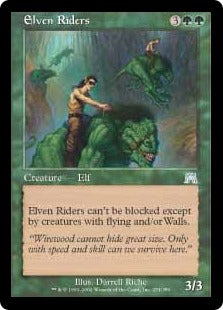 [254]【JP】エルフの騎手/Elven Riders【ONS】[U][緑]