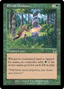 [255]【EN】【FOIL】エルフの案内/Elvish Guidance【ONS】[C][緑]
