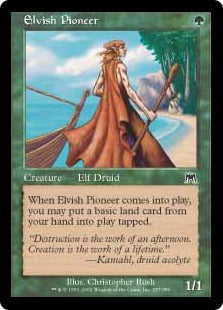 [257]【EN】【FOIL】エルフの開拓者/Elvish Pioneer【ONS】[C][緑]