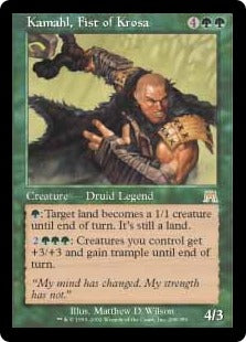 [269]【EN】【FOIL】クローサの拳カマール/Kamahl, Fist of Krosa【ONS】[R][緑]