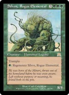 [282]【EN】悪辣な精霊シルヴォス/Silvos, Rogue Elemental【ONS】[R][緑]