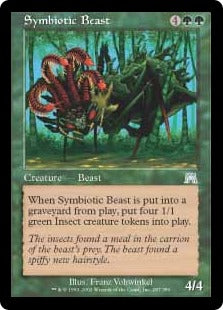 [287]【EN】【FOIL】共生する獣/Symbiotic Beast【ONS】[U][緑]