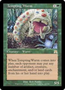 [291]【JP】誘うワーム/Tempting Wurm【ONS】[R][緑]