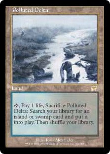 [321]【EN】【FOIL】汚染された三角州/Polluted Delta【ONS】[R][土地]