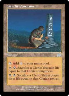 [325]【EN】【FOIL】星明りの聖域/Starlit Sanctum【ONS】[U][土地]