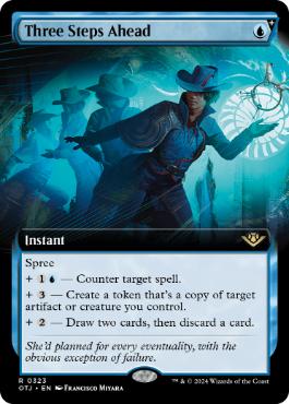 [323]【EN】■拡張アート■三歩先/Three Steps Ahead【OTJ】[R][青]