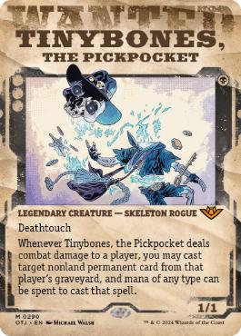 [290]【EN】■ショーケース■すりのチビボネ/Tinybones, the Pickpocket【OTJ】[M][黒]