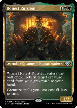 [370]【EN】■PROMO■正直者のラトスタイン/Honest Rutstein【OTJ】[U][多色]