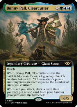 [349]【EN】■拡張アート■乱伐者、ボニー・ポール/Bonny Pall, Clearcutter【OTJ】[R][多色]