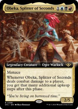 [358]【EN】■拡張アート■秒刻みのオベカ/Obeka, Splitter of Seconds【OTJ】[R][多色]