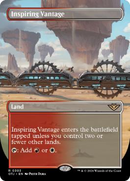 [303]【EN】【FOIL】■ボーダーレス■感動的な眺望所/Inspiring Vantage【OTJ】[R][土地]