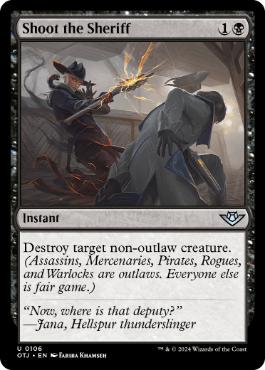 [106]【EN】保安官を撃て/Shoot the Sheriff【OTJ】[U][黒]