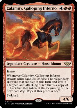 [116]【EN】早駆ける業火、カラミティ/Calamity, Galloping Inferno【OTJ】[R][赤]