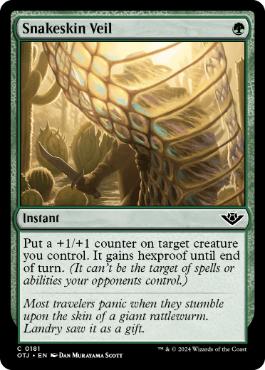 [181]【EN】蛇皮のヴェール/Snakeskin Veil【OTJ】[C][緑]