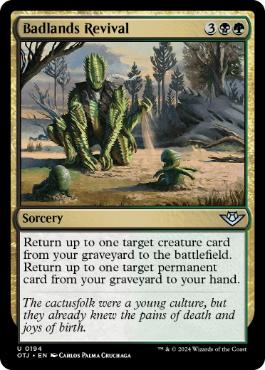 [194]【EN】悪地の回復/Badlands Revival【OTJ】[U][多色]