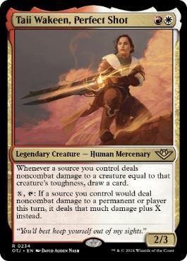 [234]【EN】完璧な一射、タイイ・ワキーン/Taii Wakeen, Perfect Shot【OTJ】[R][多色]