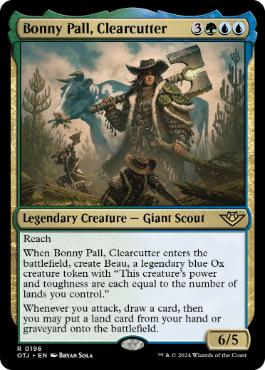 [196]【EN】乱伐者、ボニー・ポール/Bonny Pall, Clearcutter【OTJ】[R][多色]