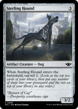 [249]【EN】スターリング社の猟犬/Sterling Hound【OTJ】[C][茶]