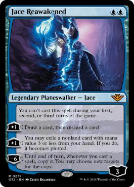[271]【EN】【FOIL】再覚醒したジェイス/Jace Reawakened【OTJ】[M][青]