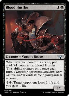 [080]【EN】【FOIL】血のペテン師/Blood Hustler【OTJ】[U][黒]