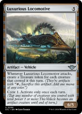 [244]【EN】【FOIL】豪華な機関車/Luxurious Locomotive【OTJ】[U][茶]
