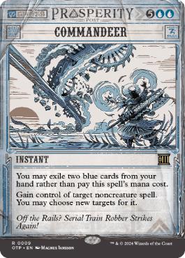 [009]【EN】【FOIL】■ショーケース■徴用/Commandeer【OTP】[R][青]