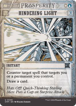[046]【EN】【FOIL】■ショーケース■妨げる光/Hindering Light【OTP】[U][多色]