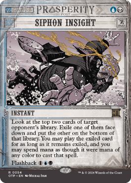 [054]【EN】【FOIL】■ショーケース■眼識の収集/Siphon Insight【OTP】[R][多色]
