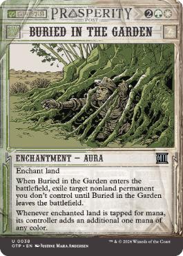 [038]【EN】【FOIL】■ショーケース■庭園への埋設/Buried in the Garden【OTP】[U][多色]
