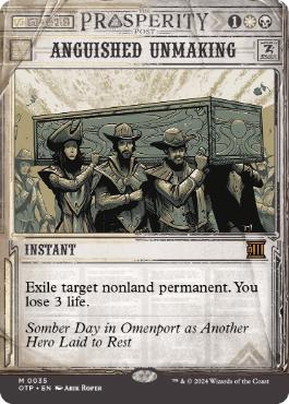 [035]【EN】【FOIL】■ショーケース■苦渋の破棄/Anguished Unmaking【OTP】[M][多色]