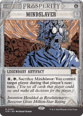 [063]【EN】【FOIL】■ショーケース■精神隷属器/Mindslaver【OTP】[M][茶]
