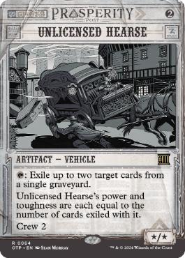 [064]【EN】【FOIL】■ショーケース■未認可霊柩車/Unlicensed Hearse【OTP】[R][茶]