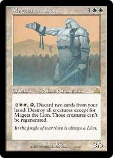 [013]【EN】【FOIL】獅子将マギータ/Mageta the Lion【PCY】[R][白]