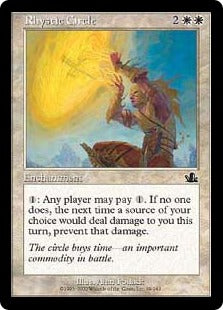 [019]【JP】【FOIL】リスティックの円/Rhystic Circle【PCY】[C][白]