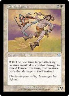 [023]【JP】【FOIL】盾の踊り手/Shield Dancer【PCY】[U][白]