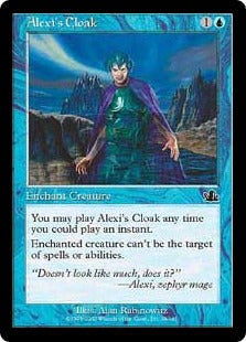 [028]【EN】【FOIL】アレクシーの外套/Alexi's Cloak【PCY】[C][青]