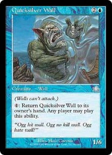 [041]【EN】【FOIL】水銀の壁/Quicksilver Wall【PCY】[U][青]