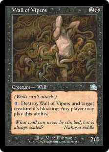 [080]【EN】バイパーの壁/Wall of Vipers【PCY】[U][黒]