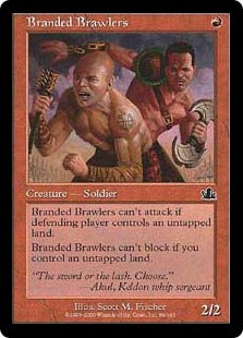 [084]【JP】烙印の喧嘩屋/Branded Brawlers【PCY】[C][赤]