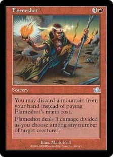 [090]【JP】【FOIL】火炎弾/Flameshot【PCY】[U][赤]