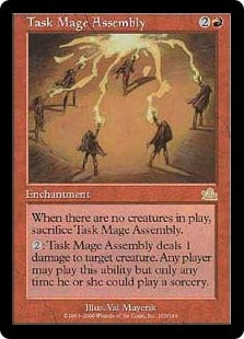 [105]【EN】【FOIL】一芸魔道師の集会/Task Mage Assembly【PCY】[R][赤]