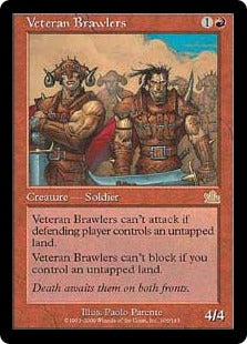 [106]【EN】【FOIL】老練の喧嘩屋/Veteran Brawlers【PCY】[R][赤]